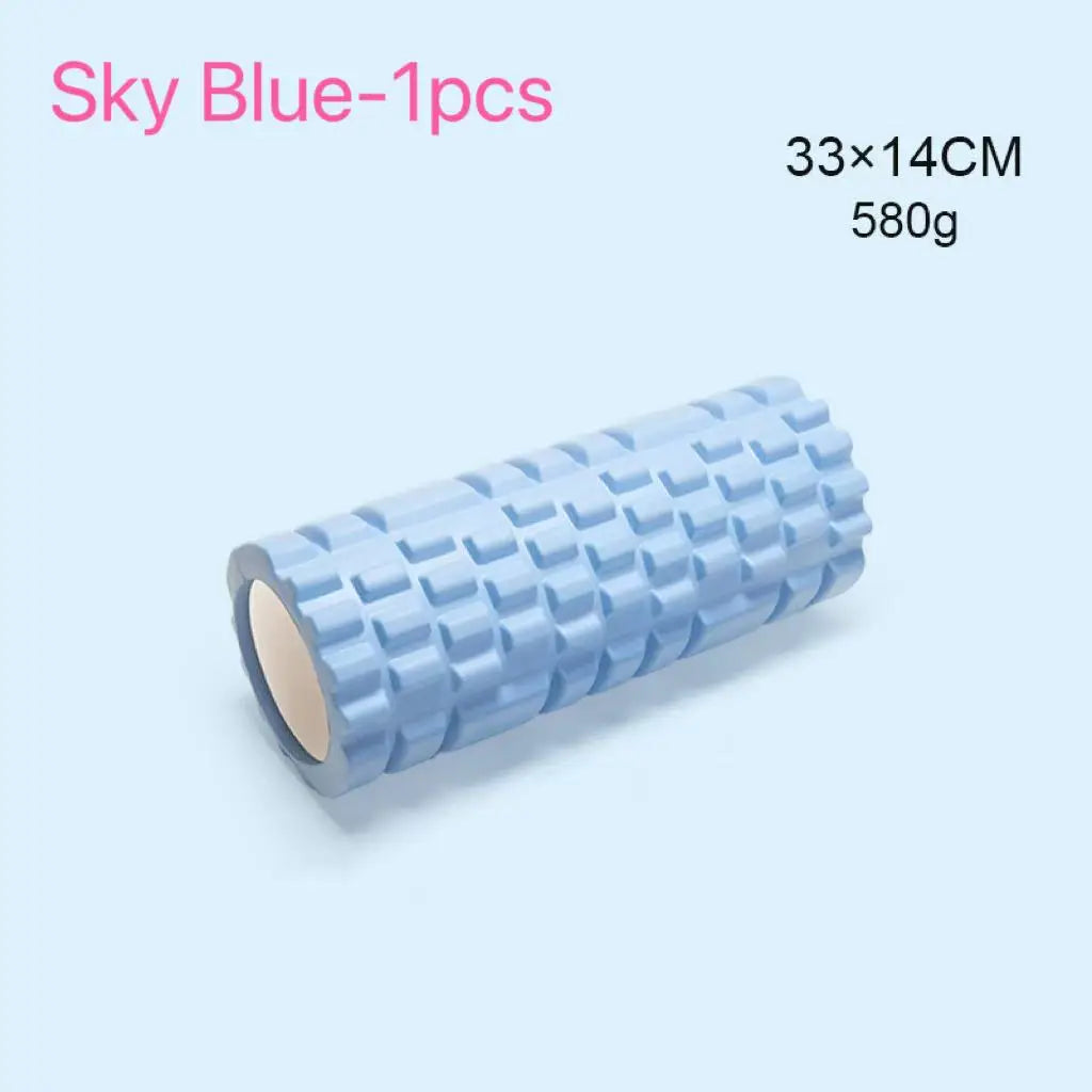 13" High Density Foam Roller for Deep Tissue Massager Exercise Patented Muscle Massage And Myofascial Trigger Point Relief