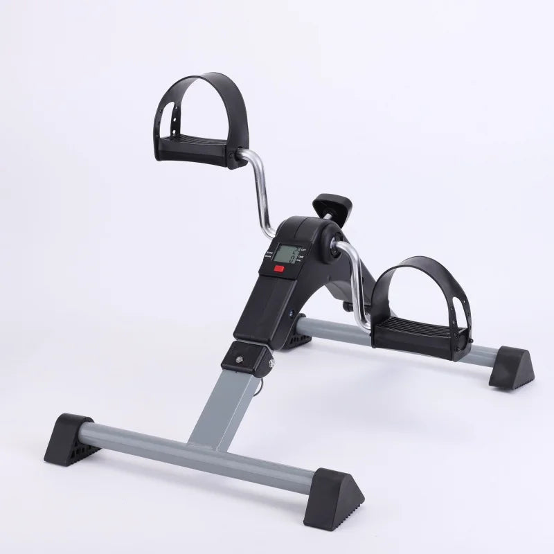 Foldable Stepper Machine for Home Use, Leg Fitness Trainer, Rehabilitation Training Pedal Bike, Mini Exercise Bike, Small Size